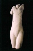 Adolescent Figure in Stone 2 Marble h.33cm. 1989 private collection