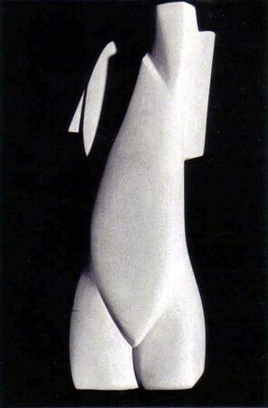 Angel 1 Sandstone h.26 cm 1986  private collection