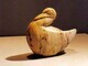 Bird Sitting Soapstone h.12cm Private Collection