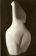 Female form. Anhydrite h. 28cm. 1985  private collection