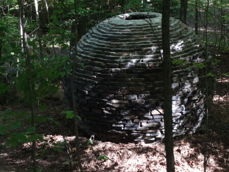 Atmo-sphere. 2013. h. 2.5m. Haliburton Sculpture forest. Haliburton Ontario.  Image 2